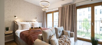 Nuevo Studio Nowy Port Balkon Klimatyzacja