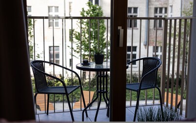 Nuevo Studio Nowy Port Balkon Klimatyzacja