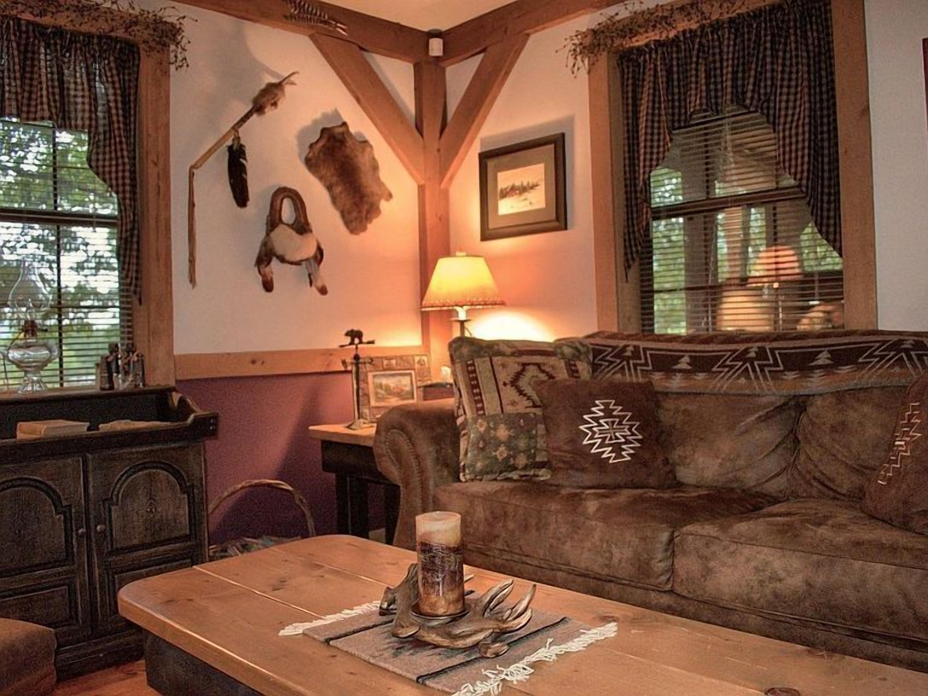 Fireplace, DVD player, table tennis, books