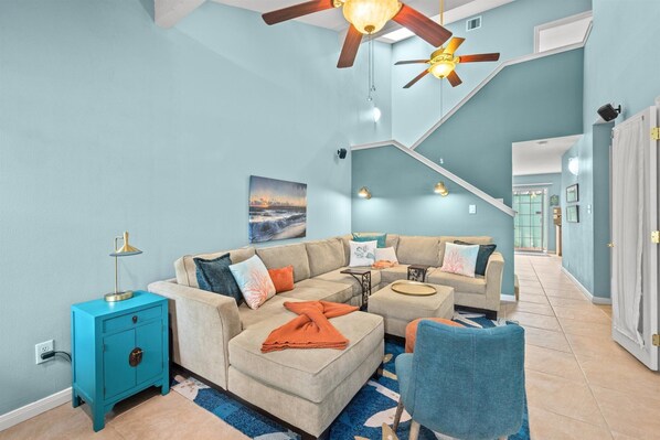 Townhome, 3 Bedrooms | Living area | Smart TV