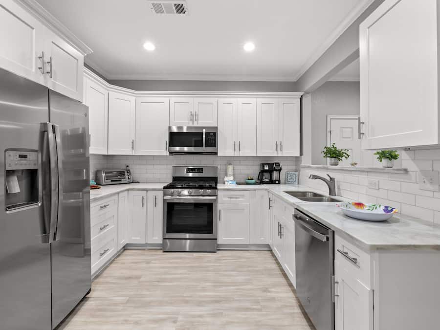Casa, 4 habitaciones | Cocina privada | Refrigerador, horno, cafetera y tetera y tostadora