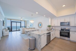Condo, 3 Bedrooms | Private kitchen | Fridge, oven, coffee/tea maker - Phoenix Gulf Shores Ii 2504 3 Bedroom Condo (Gulf Shores)