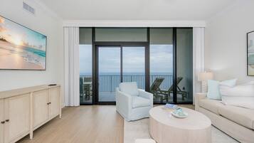 Apartamento, 3 habitaciones | Zona de estar