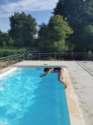 Alberca al aire libre 