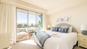 3 bedrooms, iron/ironing board, free WiFi, bed sheets - Cote D'Azur 42, 61 Donald St - complex pool, lift, linen, bed making and stunning water views (Nelson Bay)