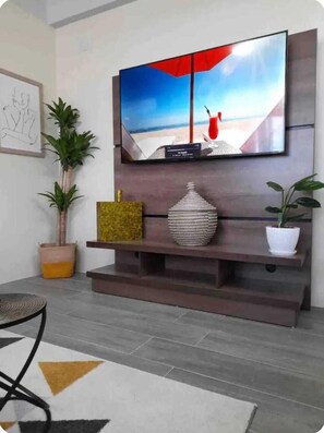 Apartament Deluxe, balcó | Sala d'estar