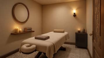 Couples treatment room(s), hot stone massages, Swedish massages