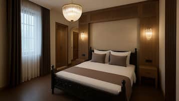 Economy Double Room | 1 bedroom, in-room safe, desk, laptop workspace