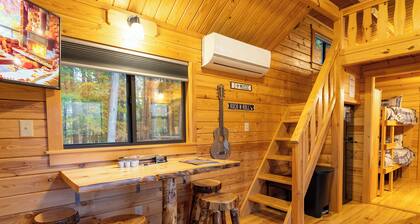 Seven Mtn Vista FirePit Hammock Deck Private