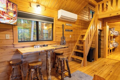 Seven Mtn Vista FirePit Hammock Deck Private