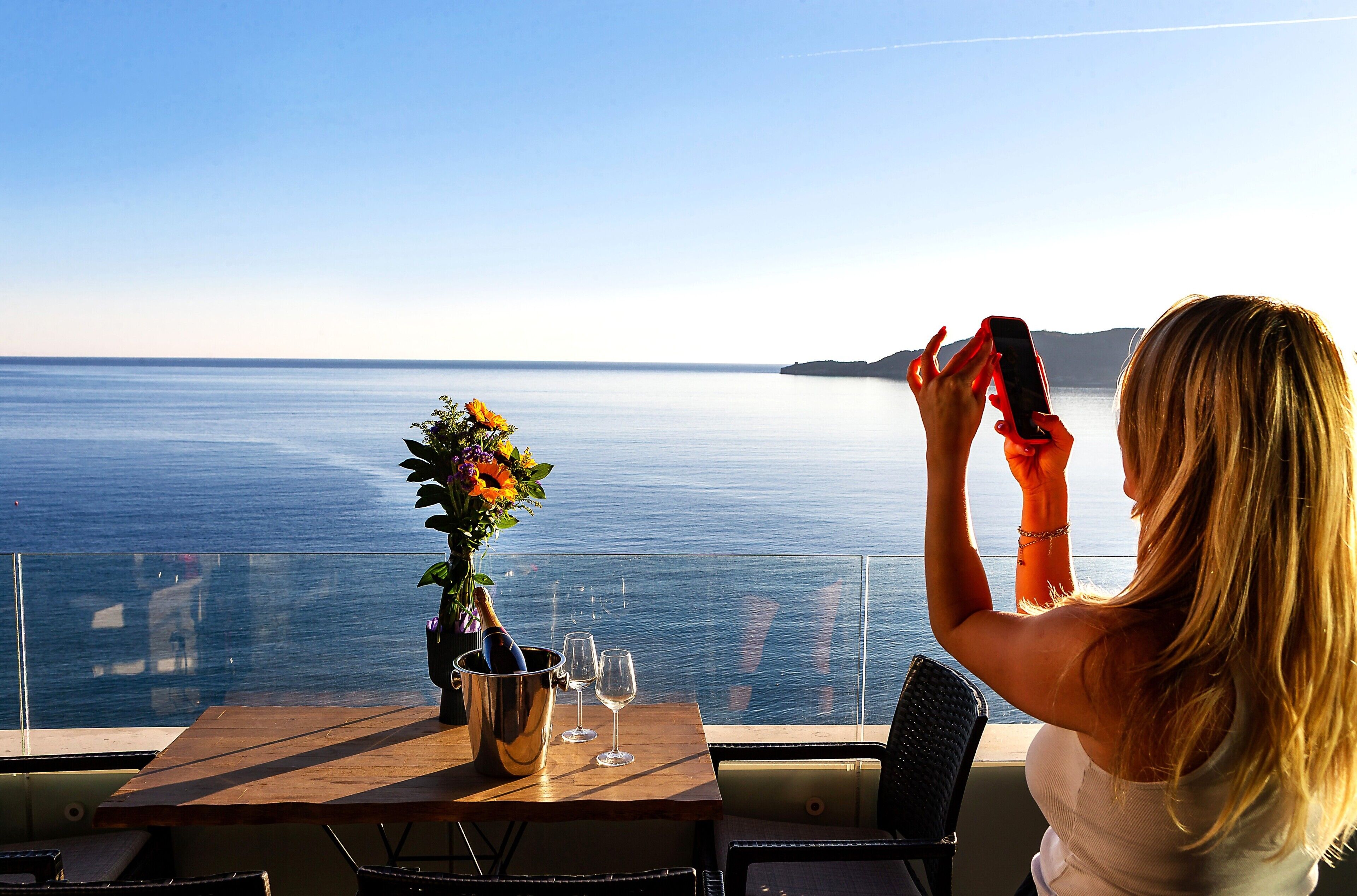 Royal-Suite, Balkon, Meerblick | Blick vom Balkon