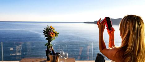 Royal Suite, Balcony, Sea View | Balcony view