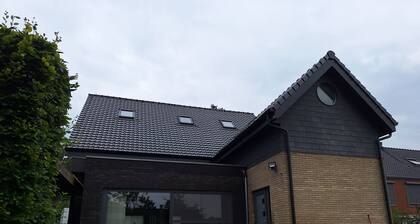 Large vacation villa near cycling and hiking hub Molenstede