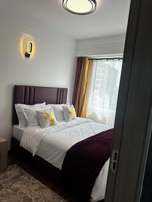 1 chambre, fer et planche à repasser, Wi-Fi, literie fournie