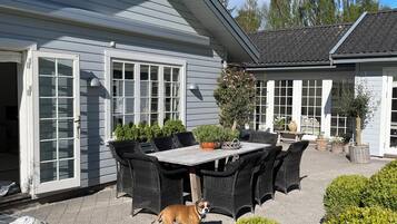 Udendørs spisemuligheder