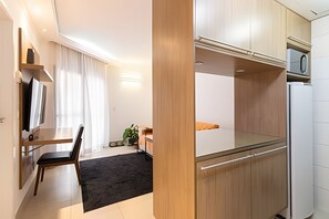 Apartment | Interior - Flat com piscina vista-mar em Santos (Santos)