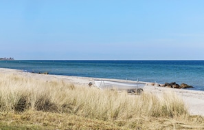 Nära stranden och fiske
