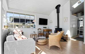 TV connectée, cheminée