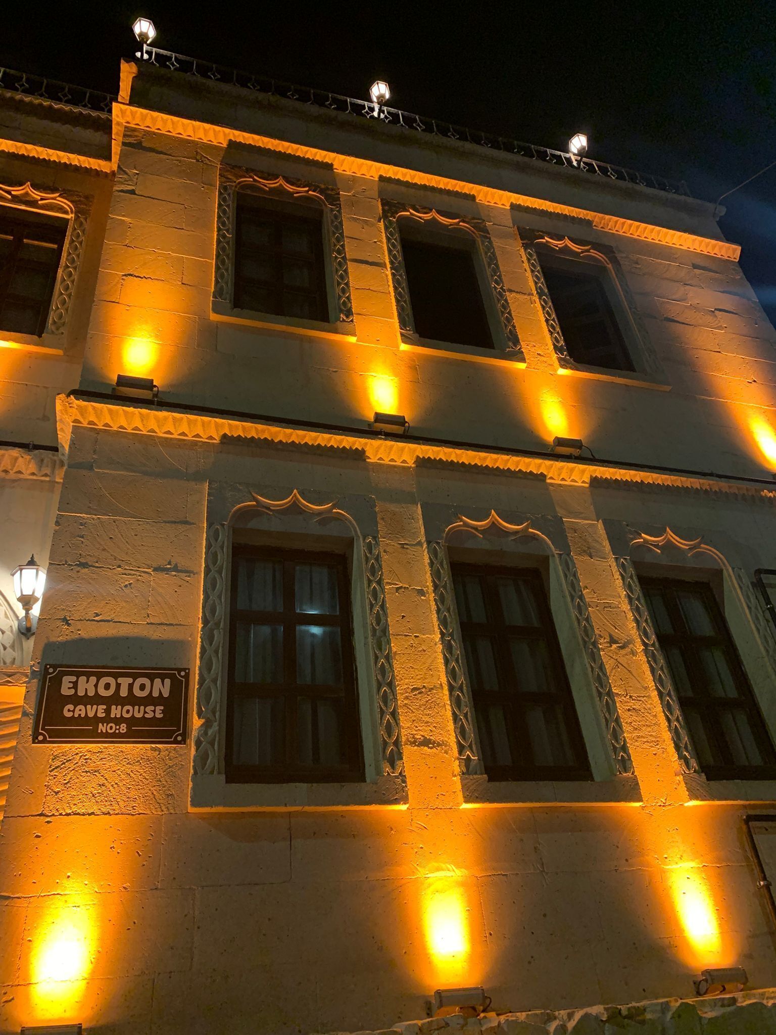 Fachada de la propiedad