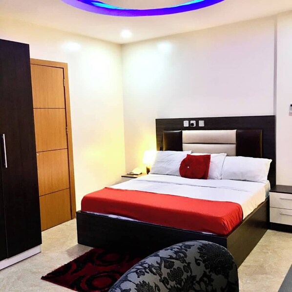 Economy Apartment, Balcony, City View | 1 bedroom, desk, laptop workspace, blackout curtains