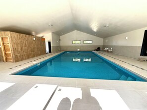 Piscine couverte, piscine chauffée