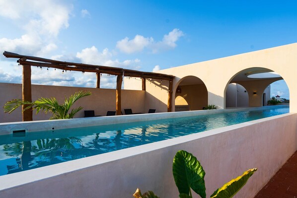 Apartment | 1 bedroom - Stylish Tulum Retreat With Private Pool & Terrace (Tulum)