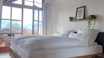 2 Schlafzimmer, Schreibtisch, kostenloses WLAN, Bettwäsche