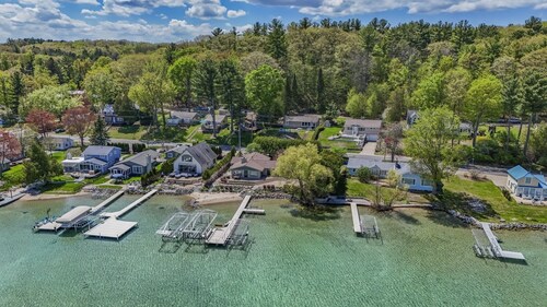 NEW! Beautiful Torch Lake House with Beach Access