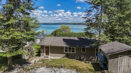NEW! Beautiful Torch Lake House with Beach Access
