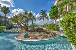 Pool - NEW LISTING: Stunning 2-Bedroom Oceanfront Penthouse Suite on Grace Bay Beach (The Bight Settlement)