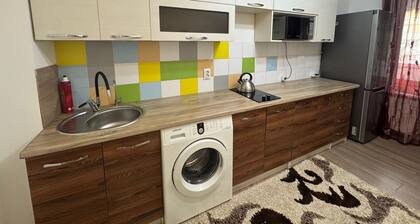 Charming 1-bedroom apartment with AC, WiFi in marvelous Almaty