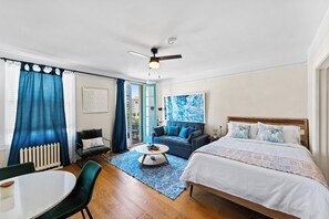 1 bedroom, desk, iron/ironing board, free WiFi