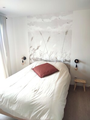 3 chambres, fer et planche à repasser, lit parapluie, Wi-Fi gratuit