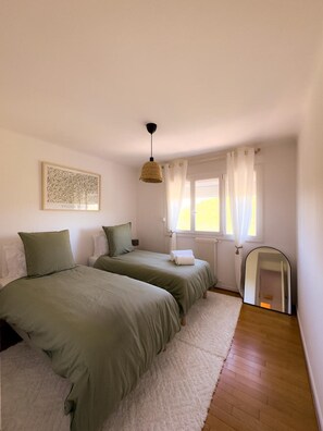 2 chambres, fer et planche à repasser, Wi-Fi