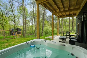 Bain à remous extérieur