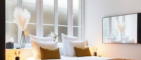 1 makuuhuone, silitysrauta/-lauta, vauvan matkasänky, Wi-Fi