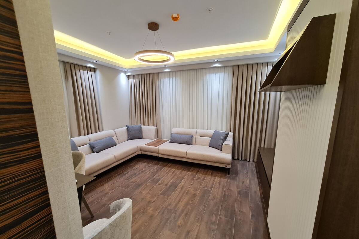 Luxury Apart Daire | Odada kasa, güneşlik/perde, ütü/ütü masası, ücretsiz kablosuz İnternet 