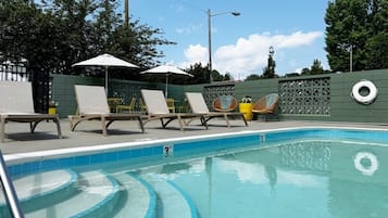Seasonal outdoor pool