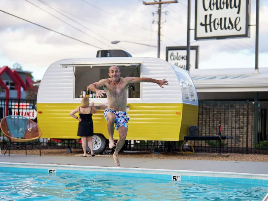 Seasonal outdoor pool
