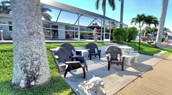 Udendørs spisemuligheder