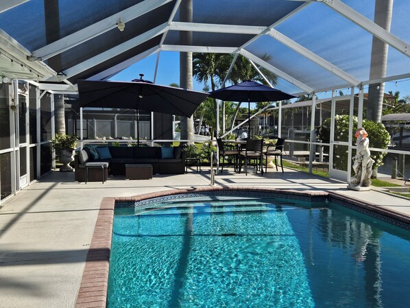 Außenpool, beheizter Pool