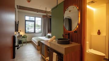 Coffres-forts dans les chambres, rideaux occultants