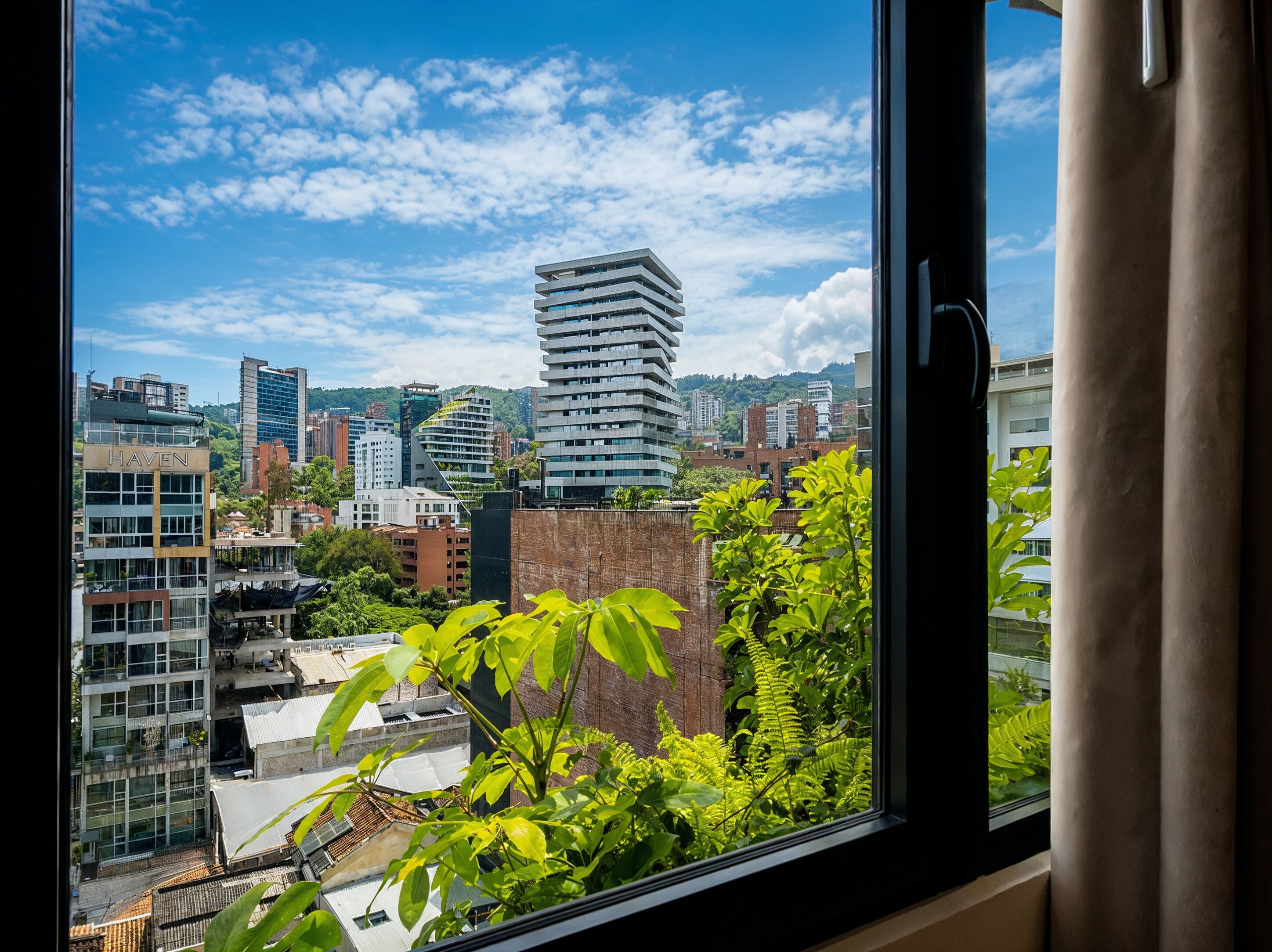 City view from property