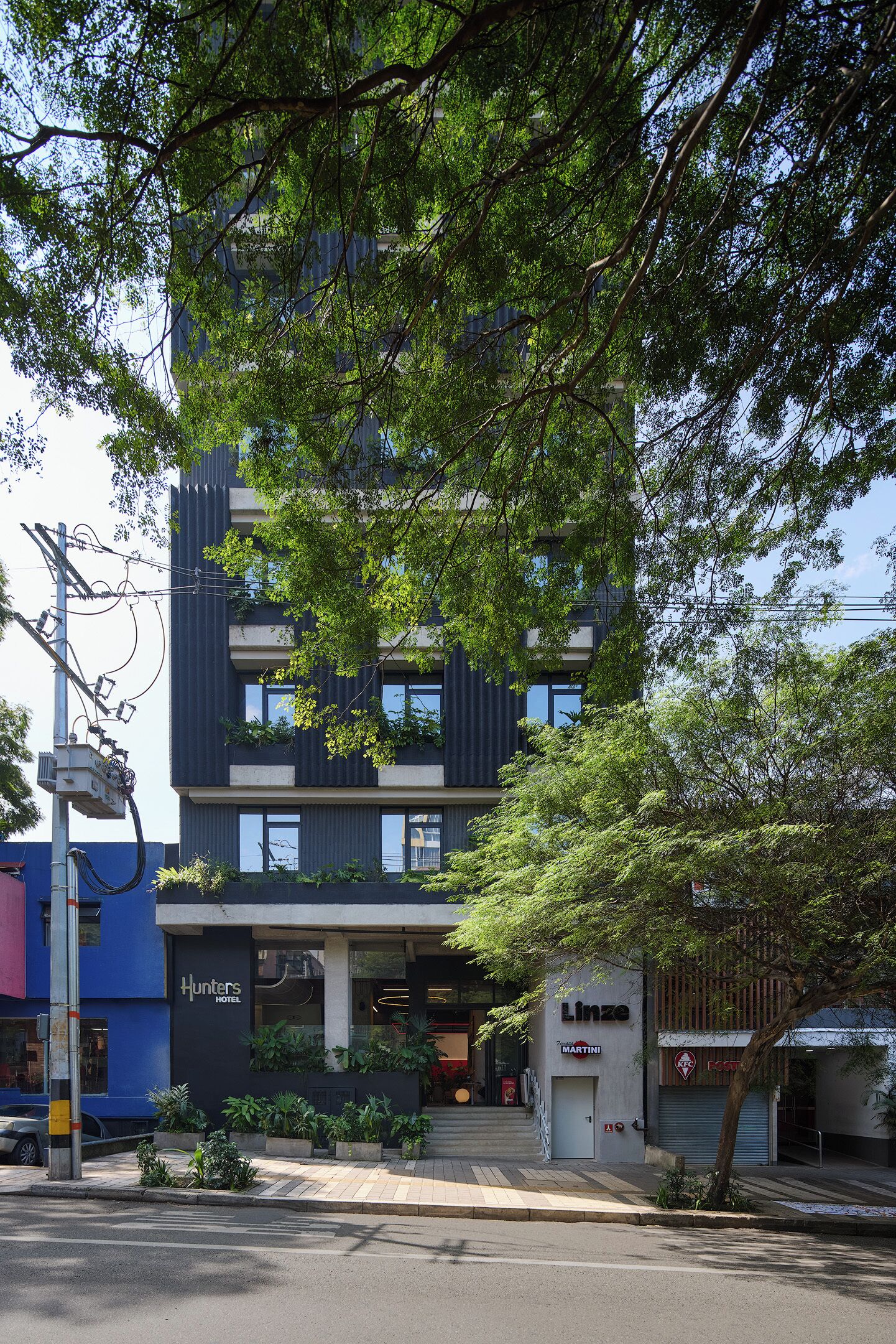 Utsikt fra overnattingsstedet