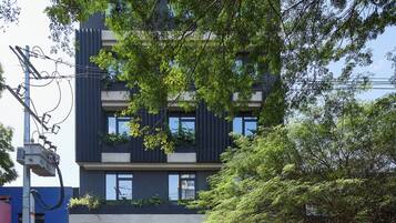 Utsikt fra overnattingsstedet