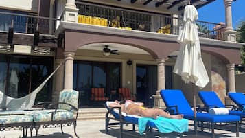 Luxury Villa, 3 Bedrooms, Private Pool, Sea View | Terrace/patio