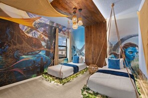 12 slaapkamers, een strijkplank/strijkijzer, wifi, beddengoed