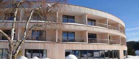 Façade de l’hébergement