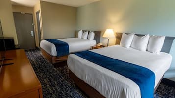 Double Room, 2 Double Beds | In-room safe, free WiFi
