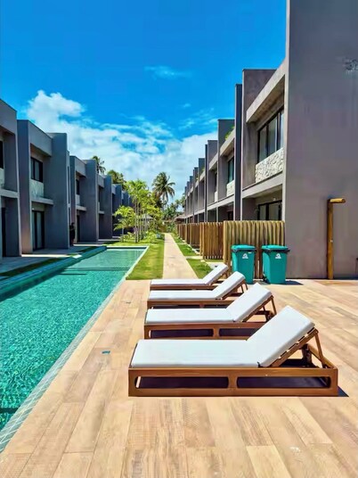 Cozy 1-bedroom condo with AC, WiFi in amazing São Miguel dos Milagres